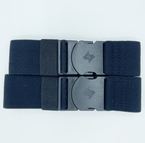 Vành đai vải đàn hồi phi kim loại du lịch thân thiện khóa vành đai với tùy chỉnh chiều dài và một logo - Product Image 4