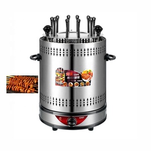 Grande rétroaction 220V 50HZ Grill poulet Machine sans fumée <span class=keywords><strong>Barbecue</strong></span> BBQ griller Hot Dog rouleau de <span class=keywords><strong>jambon</strong></span> - Product Image 3