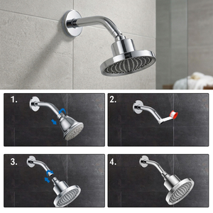 Soffione <span class=keywords><strong>Doccia</strong></span> Leelongs Anti-Intasamento ad Alta Pressione con Addolcitore d'Acqua e Filtro a 15 Stadi per Rimozione Cloro e Cura della Pelle - Product Image 3