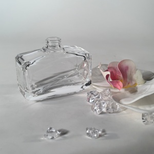Flacon <span class=keywords><strong>de</strong></span> <span class=keywords><strong>parfum</strong></span> à expédition rapide, 28 ml, rectangle, en verre, vide, transparent, avec échantillon - Product Image 2