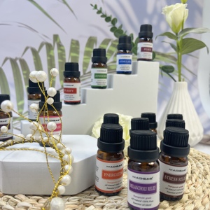 Huiles Essentielles 100% Pures et Naturelles <span class=keywords><strong>de</strong></span> Grade Thérapeutique 10ml en Bouteilles en Verre, Solubles dans <span class=keywords><strong>l</strong></span>'Eau pour Diffuseur d'Arômes et Humidificateur USB, Thé Orange - Product Image 2