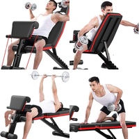 Chaise de musculation pliable TOPKO pour la maison, banc de musculation réglable pour exercices de fitness, abdominaux et levée de poids