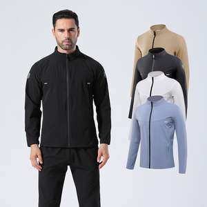 Polyester Jogger Sets Two Piece Set <b>Patchwork</b> Zip Up Puff Track Nylon <b>Jacket</b> And Track Pants Custom Nylon - Product Image 3