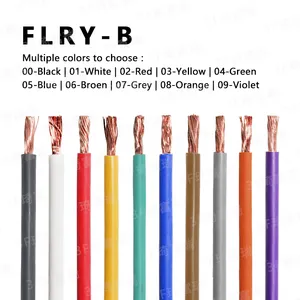 Allemagne Standard 0.75mm2 1.0mm2 1.5mm2 0.35mm2 Automobile Auto Pvc Cable Flry-b Automotive Wire