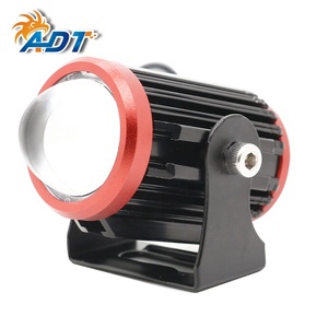 2 Pcs Phares antibrouillard LED bicolores MINI pour voiture, projecteur, feux de travail, feux auxiliaires pour voiture et moto, faisceau haut et bas - Product Image 5