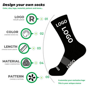 <span class=keywords><strong>Calcetines</strong></span> de Fútbol de Entrenamiento, Nuevos, Antideslizantes, con Agarre Profesional, de Lana, Gruesos, con Tarjeta de Papel Personalizada - Product Image 3