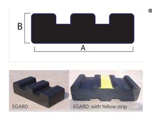 High Elasticity Buffering Sign Double Reflective <b>Film</b> Corner Guard Strips Bumper - Product Image 2