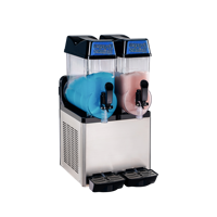 Machine à slush commerciale 2 réservoirs 12L pour smoothies et boissons glacées à vendre