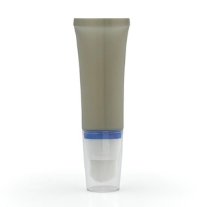 Tube souple en plastique personnalisé avec logo, vide, pour fond de teint, baume liquide, rouge à lèvres, avec tête de brosse flottante pour les soins de la peau - Product Image 6