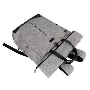 Sac à dos pour ordinateur portable RPET de haute qualité en provenance de Chine avec port USB, imperméable, anti-vol RFID, en tissu Oxford, pour hommes, usage quotidien, bureau, école - Product Image 5