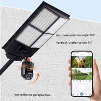 Caméra de surveillance LED solaire Plug-and-play Vision nocturne couleur ultra-claire Étanche IP65 Garantie 2 ans Faisceau 120°