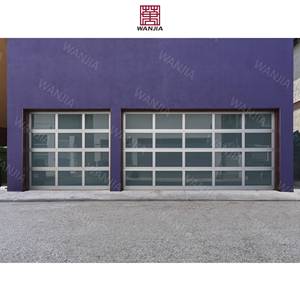 Portes <span class=keywords><strong>de</strong></span> <span class=keywords><strong>garage</strong></span> isolantes modernes pour maisons, portes extérieures en aluminium, portes <span class=keywords><strong>de</strong></span> <span class=keywords><strong>garage</strong></span> en verre - Product Image 4
