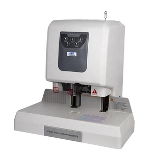 Portable High Tech Circuit Design Money Binding Machine Spiral Hardcover Cash Binding Machine