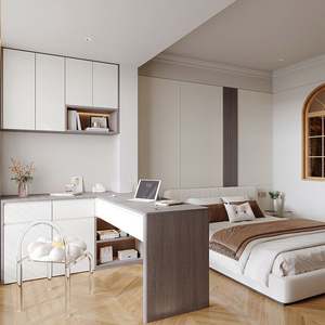 Ensemble de garde-robe de chambre à coucher contemporaine, armoire de rangement, solution de rangement personnalisable pour la maison, l'hôtel - Product Image 2