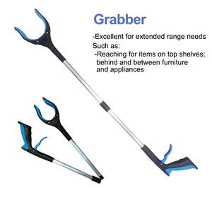 Lot de 2 outils de préhension pliables de 32 pouces avec aimant puissant à 360° ° Mâchoire rotative antidérapante - Product Image 3