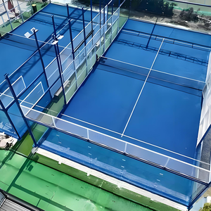 Prix direct d'usine de terrain de padel panoramique intérieur et extérieur de haute qualité pour les équipements de club de padel et de <span class=keywords><strong>court</strong></span> de tennis - Product Image 4