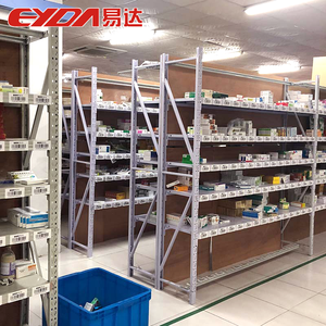 Eyda <strong>Stacking</strong> <strong>Racks</strong> Metal 4 Tier Shelves <strong>Racks</strong> Holders Storage Heavy Duty Boltless Racking Shelf for Industry Warehouse Garage - Product Image 3