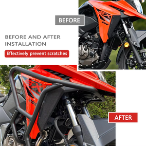 Nuovi Accessori Moto per Suzuki <span class=keywords><strong>V</strong></span>-<span class=keywords><strong>Strom</strong></span> 250SX 2023-2025 Barre di Protezione Motore Superiori e Inferiori Paraurti Protezione Telaio - Product Image 5