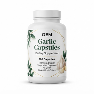 Capsules d'extrait d'ail OEM ODM, 120 unités, en vrac, marque privée - Product Image 1
