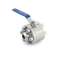 Katup Bola Manual Stainless Steel Forged API Kelas 150/Kelas 300/Kelas 600 Flens Air DN15-DN100 PN25-PN64 BST OEM