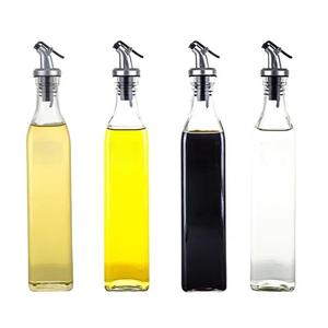 Fabricant Prix <span class=keywords><strong>Pas</strong></span> <span class=keywords><strong>Cher</strong></span> Ménage Carré En Verre Bouteille D'huile D'olive Cuisine Étanche Grand <span class=keywords><strong>Vinaigre</strong></span> Sauce Soja Pot En Gros - Product Image 2