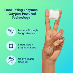 Pastilles pour lave-vaisselle hypoallergéniques, pastilles pour lave-vaisselle alimentées par les plantes, éliminent les résidus de <span class=keywords><strong>lait</strong></span>, les odeurs sur la vaisselle, les biberons et les ustensiles de cuisine - Product Image 6