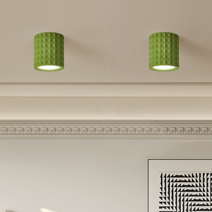 Lámparas de Techo de Estilo Francés Nórdico Minimalista, Diseño Original Único, Montaje en Superficie para Entrada, Sala de Estar, Dormitorio, Sin Perforación - Product Image 4