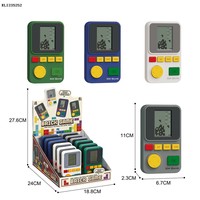 Jeu électronique de poche pour enfants pas cher jouet rétro classique 23 modes de jeu mini jeu de briques
