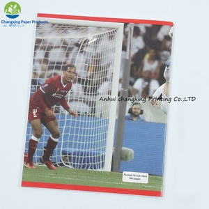 Cuaderno de regalo de exportación de productos de papel Changxing para práctica de fútbol, texto en francés, equitación, para niños - Product Image 3