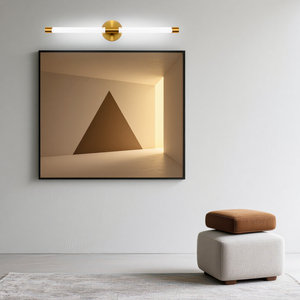 Lámpara de Pared LED de Hierro de Estilo Nórdico Moderno con Tira Dorada para Dormitorio, Sala de Estar, Pared de Fondo y Baño - Product Image 4