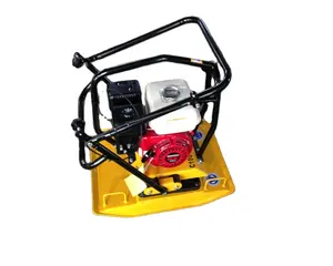 Compactador de placa vibratória a gasolina 5HP FSHC-100 com motor a gasolina GX160