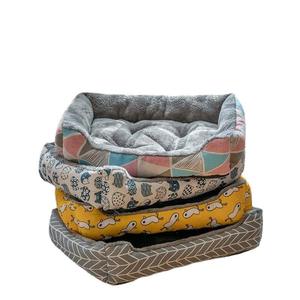 Wholesale Fleece Rectangle Cat <b>Bed</b> Soft and Thick Winter Warm Pet <b>Bed</b> for Cats and Dogs - Product Image 2