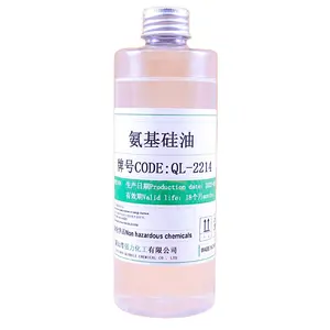 Le fabricant chinois fournit des additifs chimiques d'aminodiméthicone pour le produit textile Huile de silicone aminée QL2214