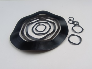 Máy Giặt Lò Xo Sóng ZN Giá Xuất Xưởng Bằng Thép Không Gỉ 65MN 304 Chất Lượng Cao M3-M200 Chốt Màu Đen - Product Image 2