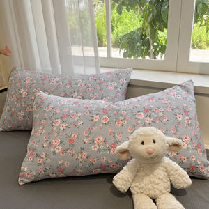 Draps de <span class=keywords><strong>lit</strong></span> en microfibre lavés et confortables King drap de <span class=keywords><strong>lit</strong></span> en Faux lin Polyester housse de couette literie femmes hommes adolescents 4 pièces ensembles - Product Image 4