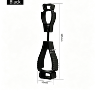 Pince multifonctionnelle pour gants de travail, support anti-perte pour gants, clip de ceinture de sécurité pour ouvriers du bâtiment