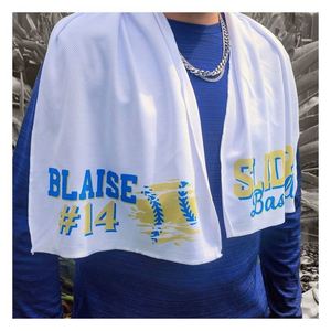 Toalla Refrigerante Personalizada con Logotipo de Equipo de Béisbol All-Star, Regalo Personalizado para Entrenador de Softbol, Paño Húmedo para Liga de Verano, Pedidos al por Mayor - Product Image 1