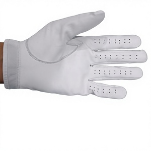 Gants de golf unisexes en cuir de cabretta, légers, ventilés, toutes saisons, antidérapants, mitaines de sport, logo personnalisé, équipement professionnel - Product Image 2