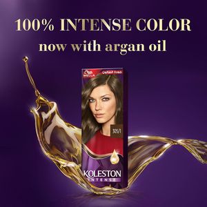 KOLESTON <span class=keywords><strong>INTENSE</strong></span> SEMIKIT Waila Colstone Crème colorante capillaire Tennis-hair, couleur longue durée effet printemps, couvrance 100% des cheveux gris, à l'huile d'argan - Product Image 2