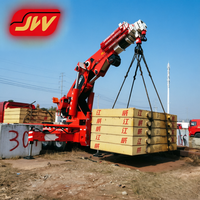 Chine |   Grue montée sur camion 100T |   Grue hydraulique |   5 essieux |   Télécommande