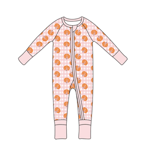 Mameluco con estampado de Halloween para bebé de fábrica personalizado OEM Qingli, peleles con estampado de calabaza para bebés de 0 a 8 años, sin aranceles - Product Image 6