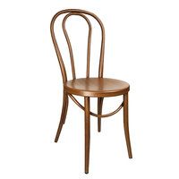 Table à manger ronde avec dossier en métal, style industriel pour restaurant de restauration rapide, chaises rétro en fer forgé