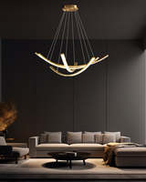 XZ salon luxe éclairage décoratif chambre Design lustres nordiques plafond en laiton pendentif suspendus lumières cristal