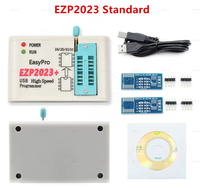 Programmeur USB haute vitesse SPI USB 2.0 pour puces EEPROM 24 25 93 et Flash BIOS 25 avec kit de brûleur à clip de socket SOP EZP2019