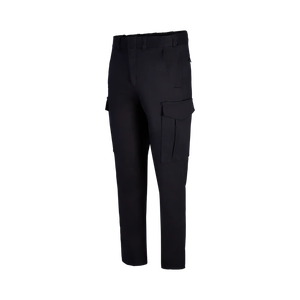 Pantalon de travail cargo pour homme, classe <span class=keywords><strong>B</strong></span>, 96% polyester, 4% élasthanne, extensible 360° °   Ceinture élastique, poches à rabat en diamant, pli permanent - Product Image 2
