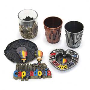 High Quality Custom Laser Cut Brass 3D Fridge Magnet Georgia Batumi Fridge Magnets <b>Souvenir</b> - Product Image 5