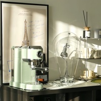 Lampe de table LED en verre chromé au design moderne et épuré, lumière d'ambiance nocturne pour cafés, chambres, dortoirs, éclairage de luxe
