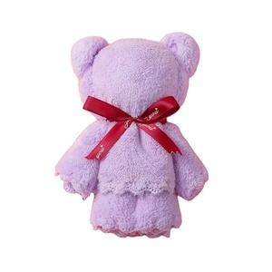 Boîte cadeau serviette ours cadeau de retour de mariage cadeau créatif petit cadeau maternelle <span class=keywords><strong>tamiser</strong></span> prix étudiant - Product Image 3