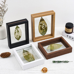 Manufacturer wholesale leaf carving <b>frame</b> specimen <b>frame</b> square 6-inch, 7-inch, 8-inch <b>A4</b> - Product Image 2