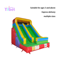 Château gonflable commercial YIBEI en PVC 4x4m pour enfants, capacité 300kg, 5-10 passagers, certifié CE, installation facile pour la location